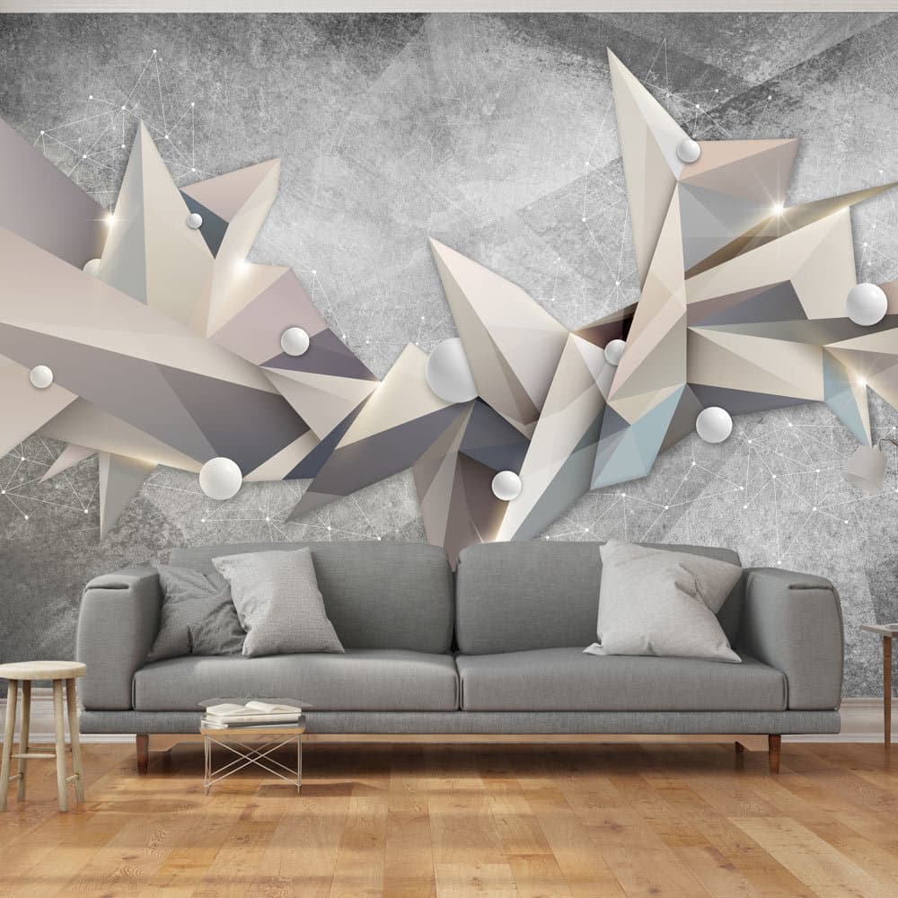 Fototapet - Geometrical Constellation (300 x 210 cm)