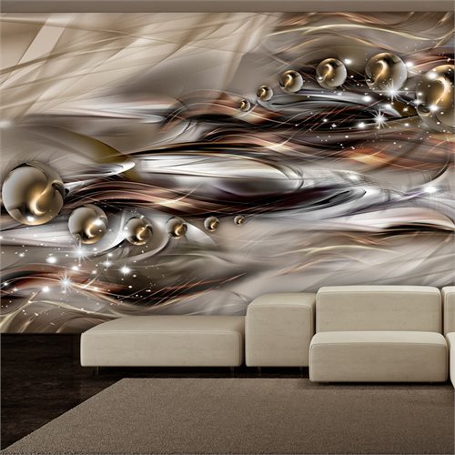 Bild av Fototapet - Brown Shoal (300 x 210 cm)