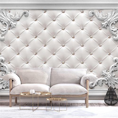 Bild av Fototapet - Quilted Leather (350 x 245 cm)