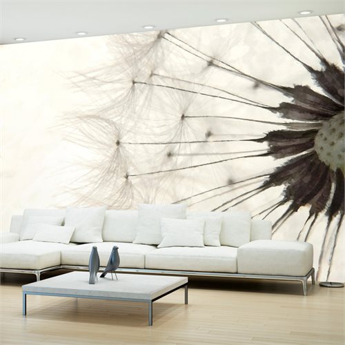 Bild av Fototapet - White Dandelion (400 x 280 cm)