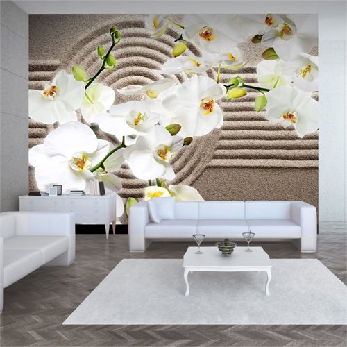Bild av Fototapet - Beautiful Zen Garden (400 x 309 cm)