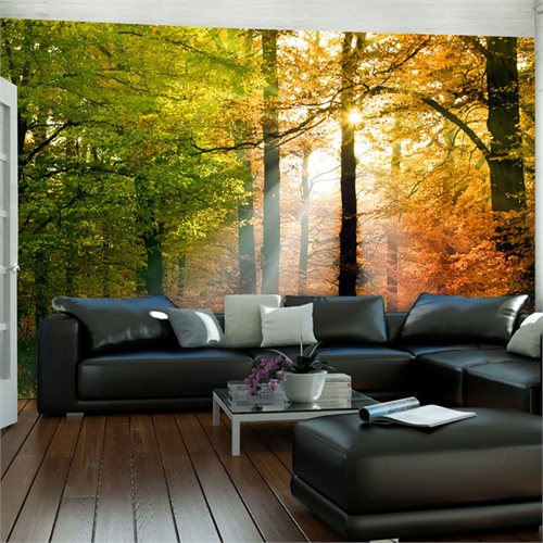 Bild av Fototapet - Vacker höst (350 x 270 cm)
