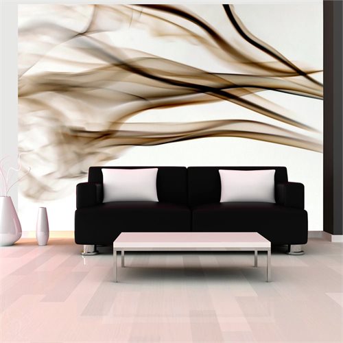 Bild av Fototapet - Rök - abstrakt (400 x 309 cm)