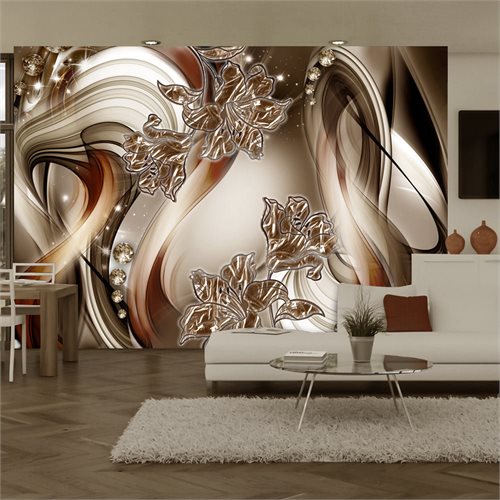 Bild av Fototapet - Brown Symphony (400 x 280 cm)