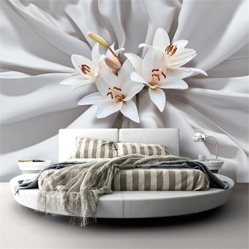 Bild av Fototapet - Sensual Lilies (400 x 280 cm)