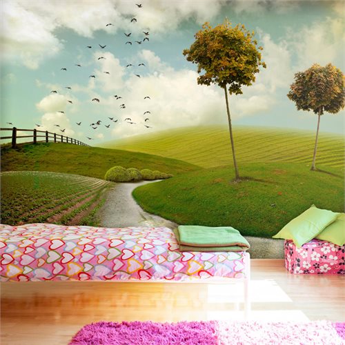 Bild av Fototapet - höst - Landskap (400 x 309 cm)