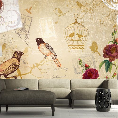 Bild av Fototapet - Bonjour (400 x 280 cm)