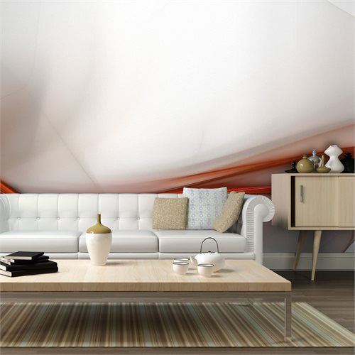 Bild av Fototapet - Elegant orange design (400 x 309 cm)