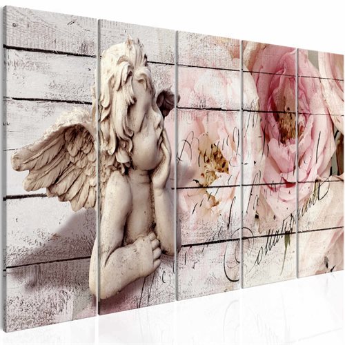 Bild av Tavla - Contemplation (5 Parts) Narrow (225 x 90 cm)