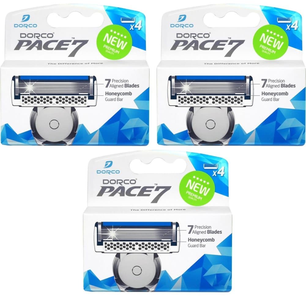 Dorco Pace7 Partahöylän Terät 4-pakkaus