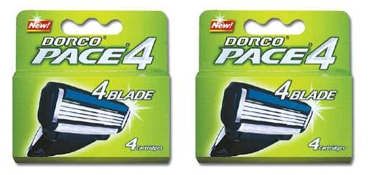 Dorco Pace4 Rakblad 8-pack