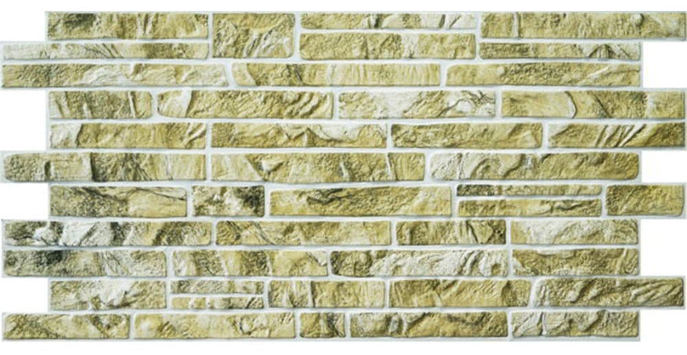Dekorativ 3D väggpanel GREEN SLATE