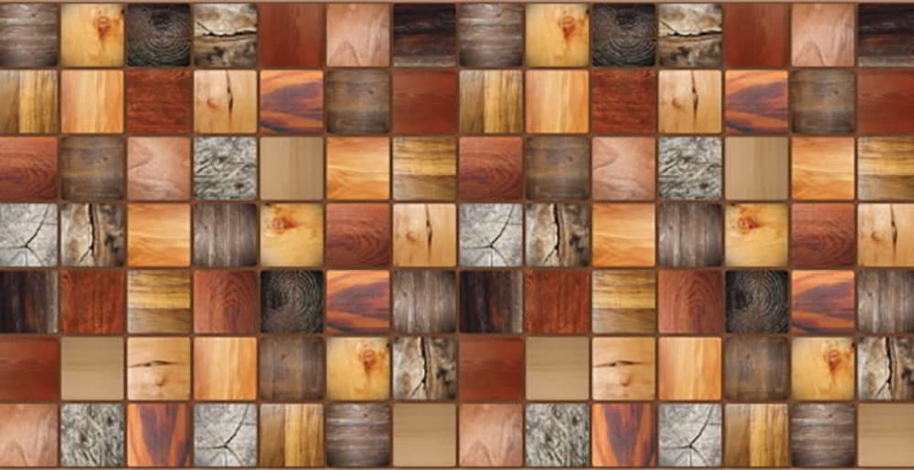 Dekorativ 3D väggpanel STAINED TIMBER