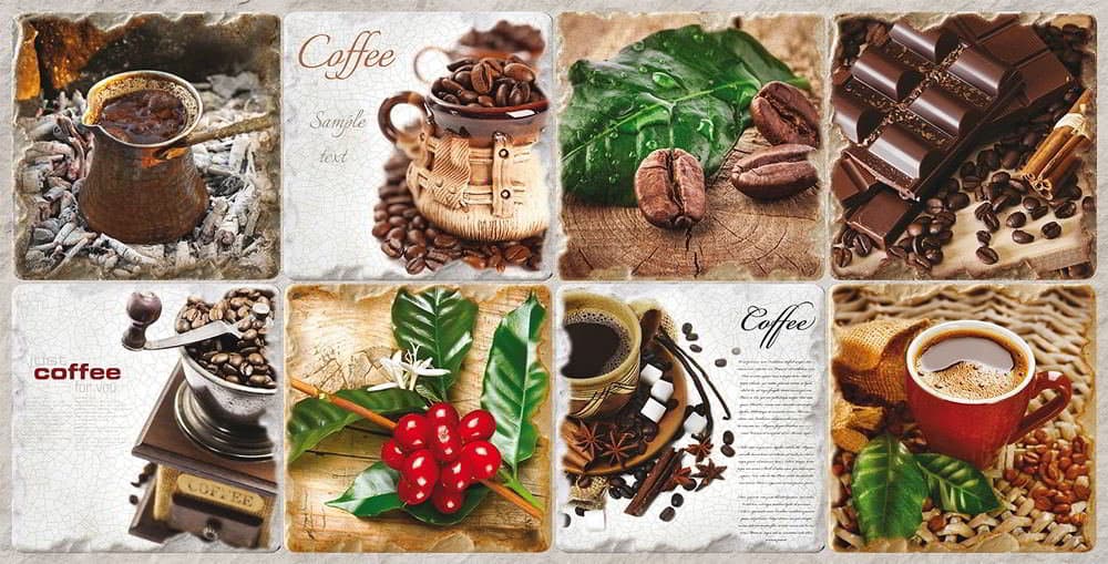 Dekorativ 3D väggpanel ARABICA