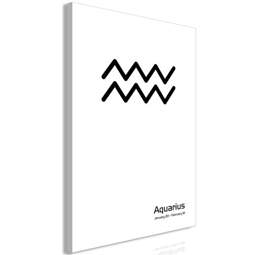 Bild av Tavla - Aquarius (1 Part) Vertical (80 x 120 cm)