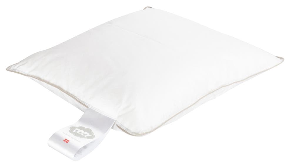 Babypute med gåsedun - 40x45 cm - Svanemerket Dozy babypute - produsert i samarbeid med Astma og allergi Danmark