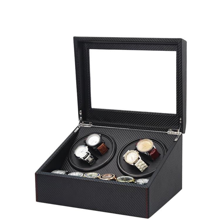 Carbon Luxury Clock Commander / Clock Box 4 + 6