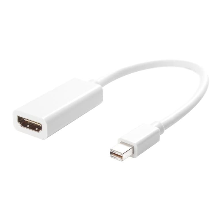Mini DisplayPort han til HDMI kvindelig