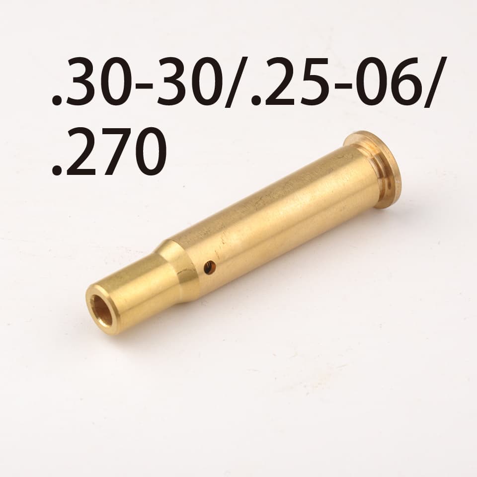 30-30/.25-60/.270 Brass Red Laser Cartridge Bore Sighter Boresight Scope