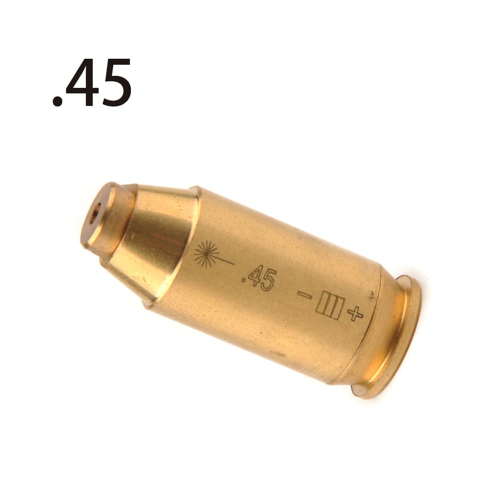 .45 Brass Red Laser Cartridge Bore Sighter Boresight Scope