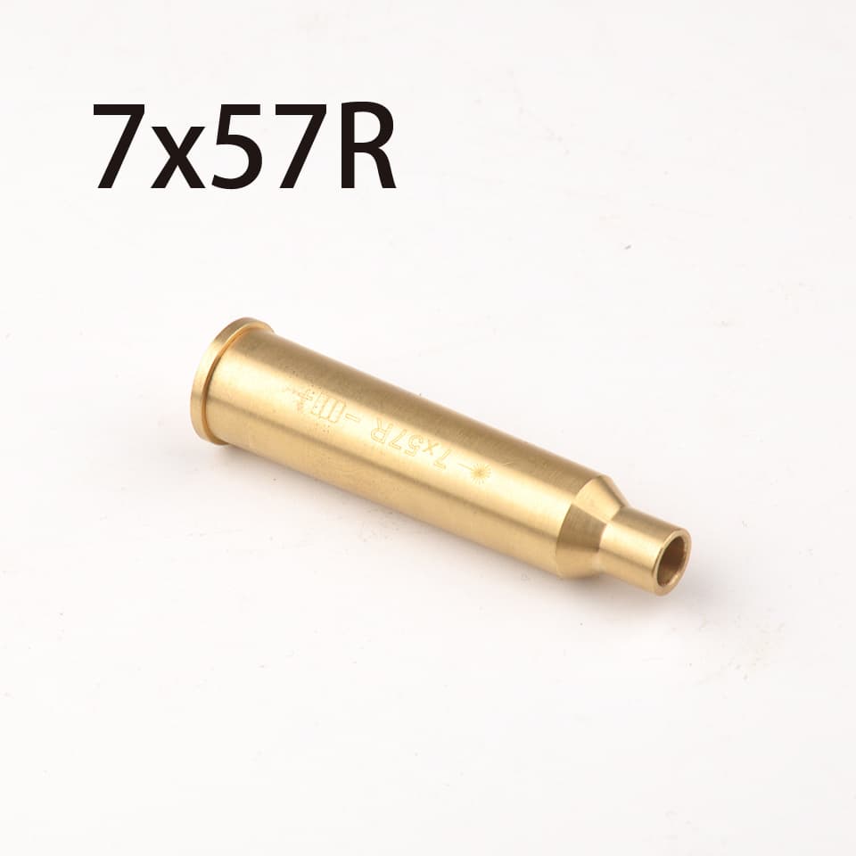 7 X 57R Brass Red Laser Cartridge Bore Sighter Boresight Scope