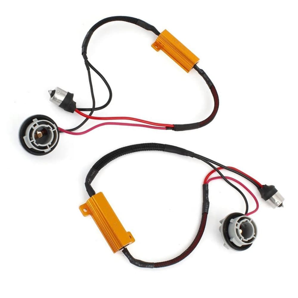 2x 1156 P21W 7056 BA15S Dekoderresistens problemløser canbus