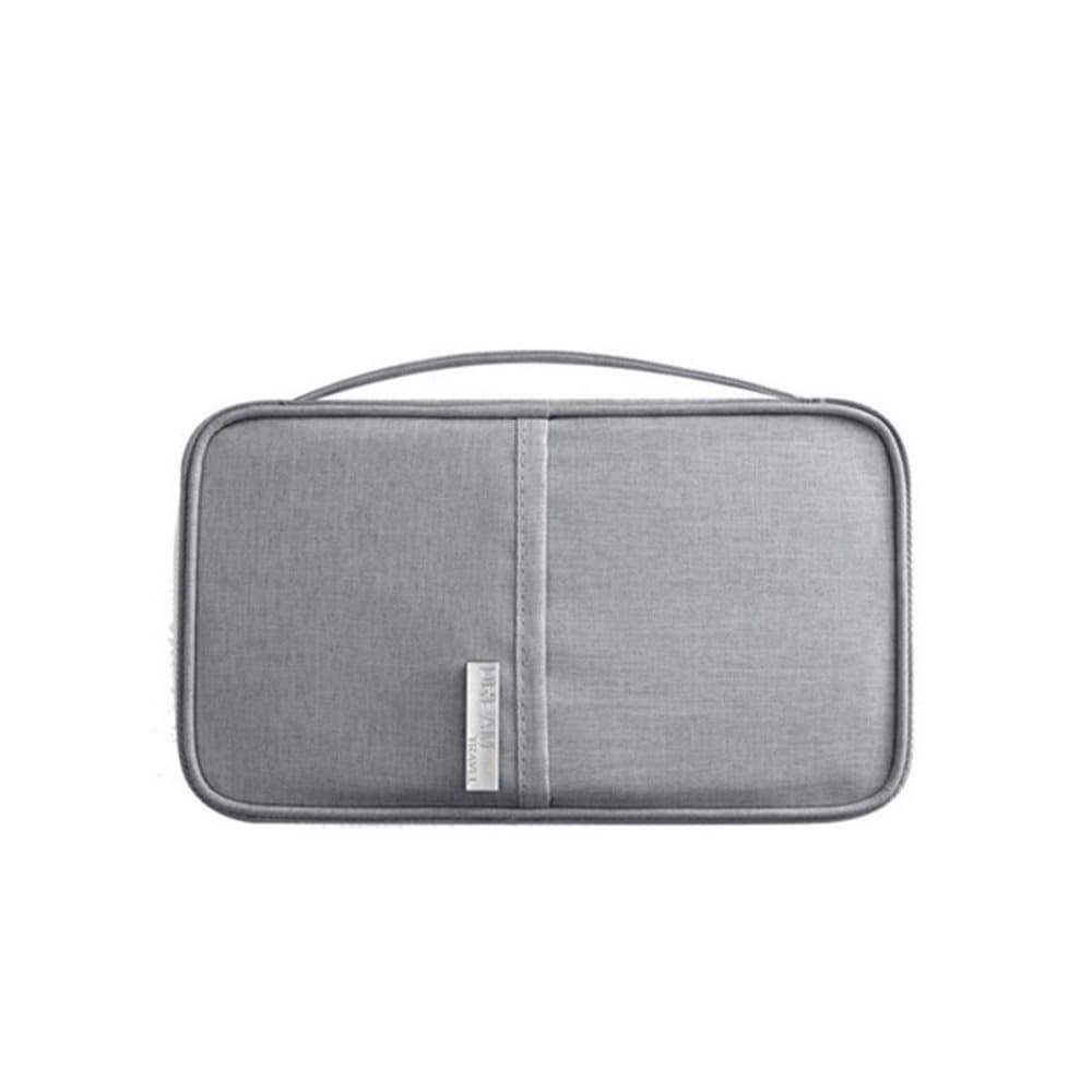 Grey Multi-purpose Wallet Rfid Blocking