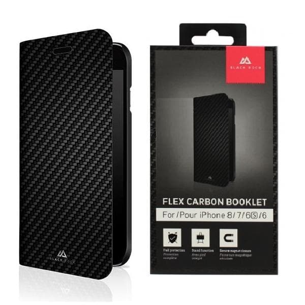 BlackRock iPhone 7 / 8 Flex Carbon Booklet iPhone Mobilplånbok