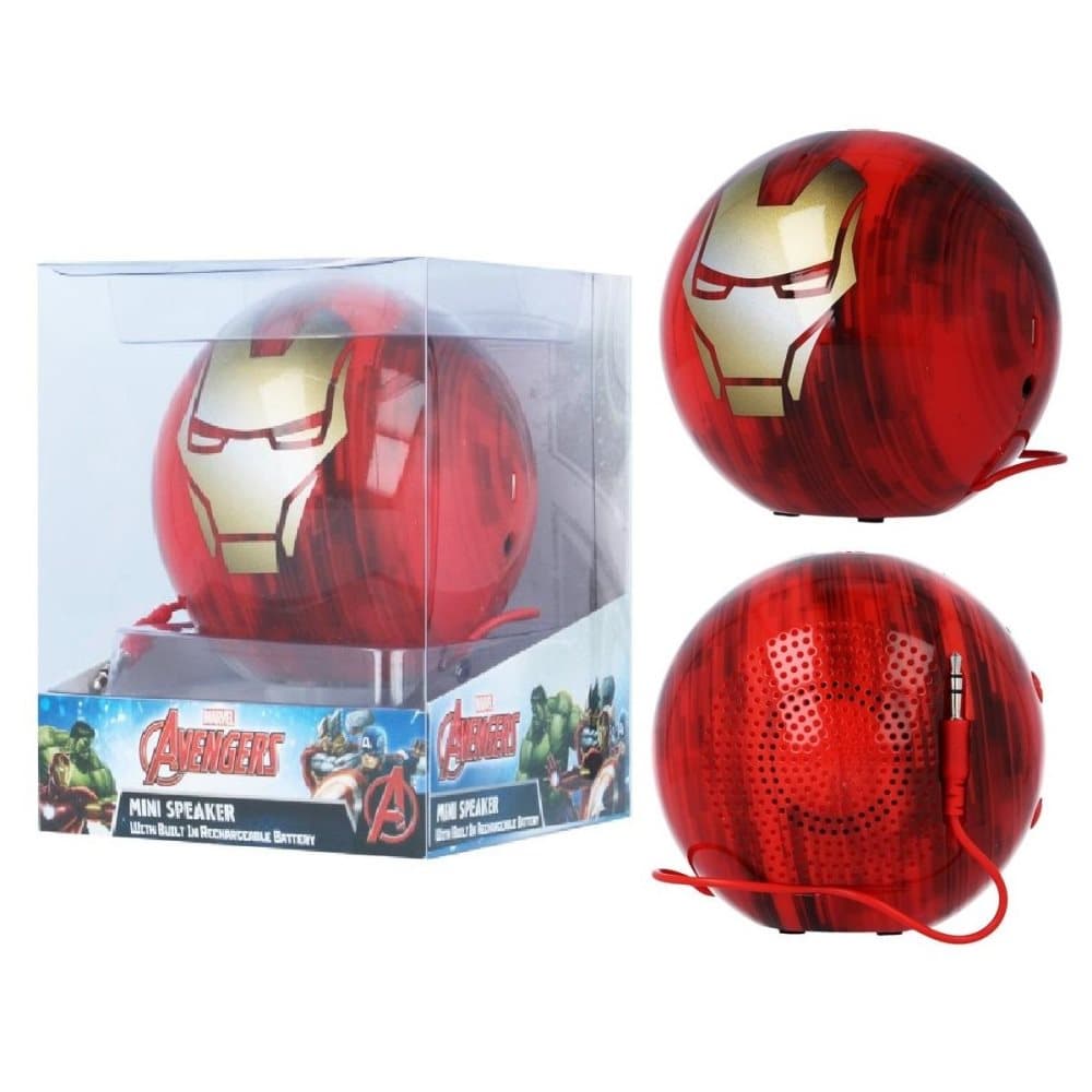 Iron Man Avengers mini Högtalare - 3,5mm
