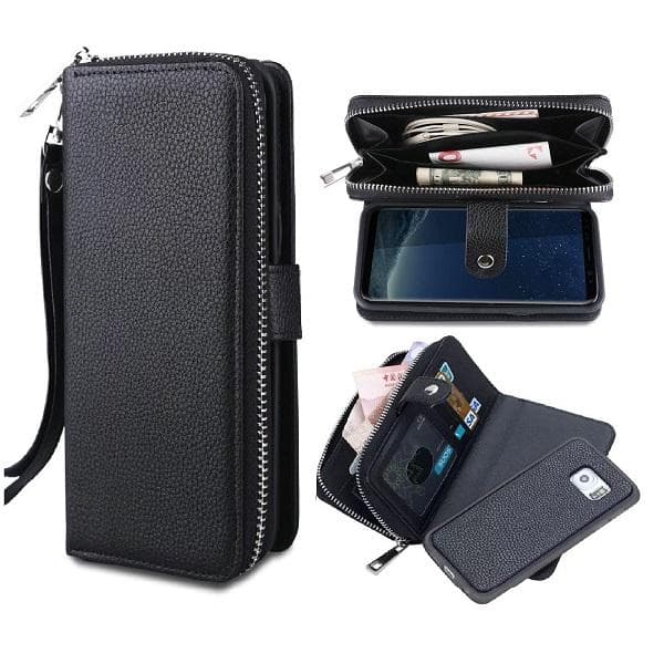 Samsung Galaxy Note 4 - Magnetiskt Plånboksfodral & Myntfack