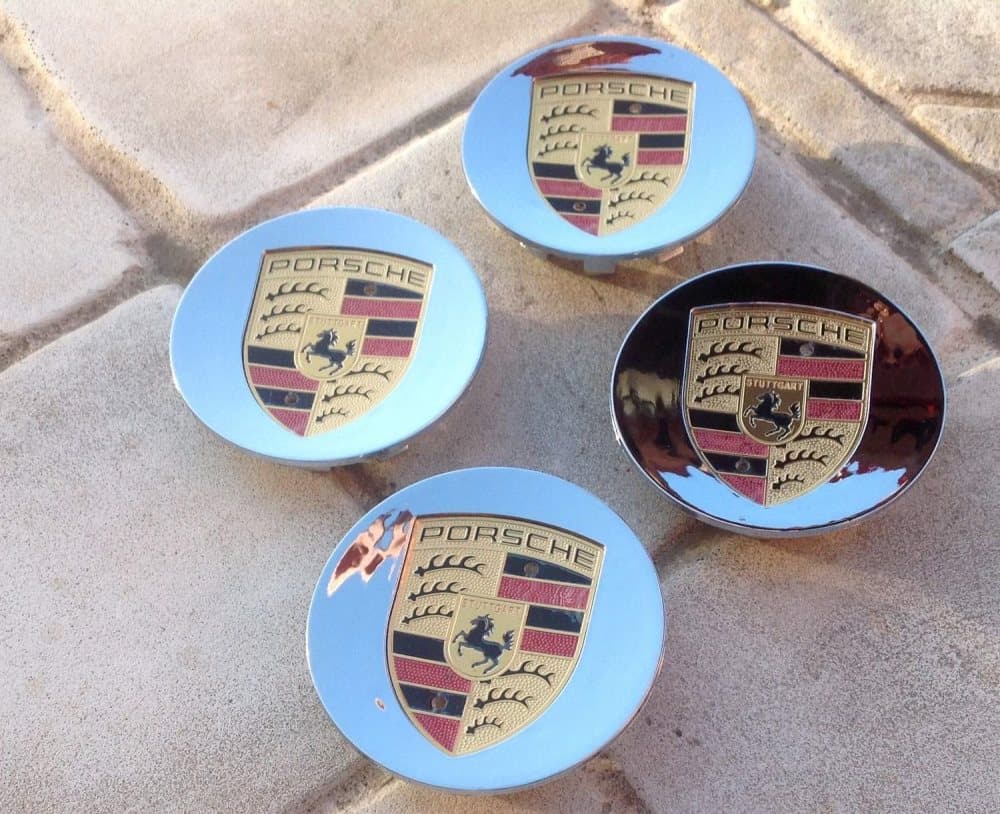P06 - 75MM 4-pack Centrumkåpor Porsche