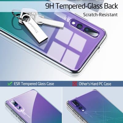 ESR Mimic Glas Case Huawei P20 Clear