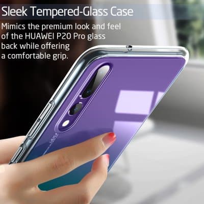 ESR Mimic Glas Case Huawei P20 Clear