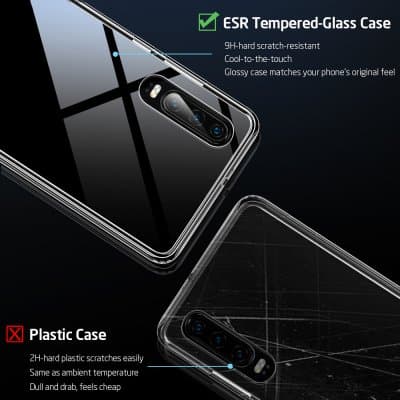 ESR Mimic Glas Case Huawei P30 Clear