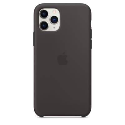 Apple Original iPhone 11 Pro Silikonskal Svart