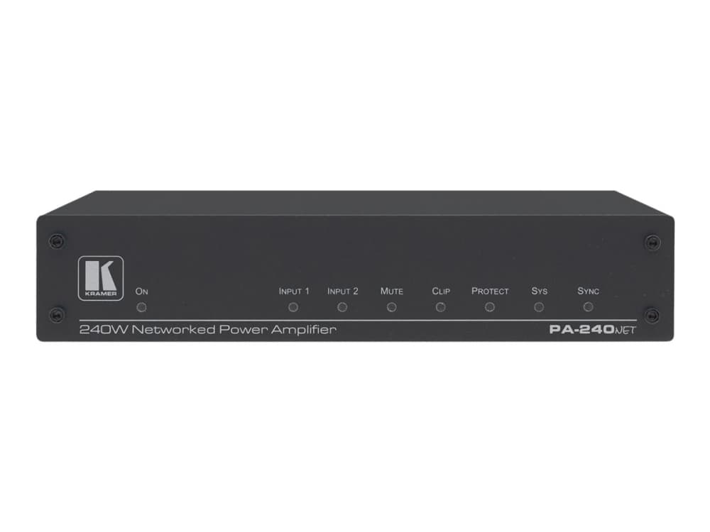 Kramer PA-240Net - Strömförstärkare - 2 x 120 Watt