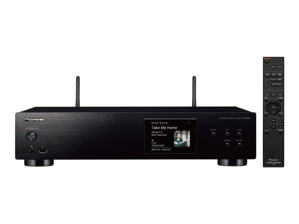 Pioneer N-30AE - Nettverkslydspiller - svart