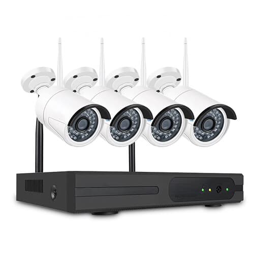 SUMOGUARD Övervakningssystem trådlösa IP-kameror, 720P HD
