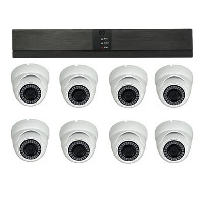 NVR-5008EZ-POE 4MP + 8 kameror