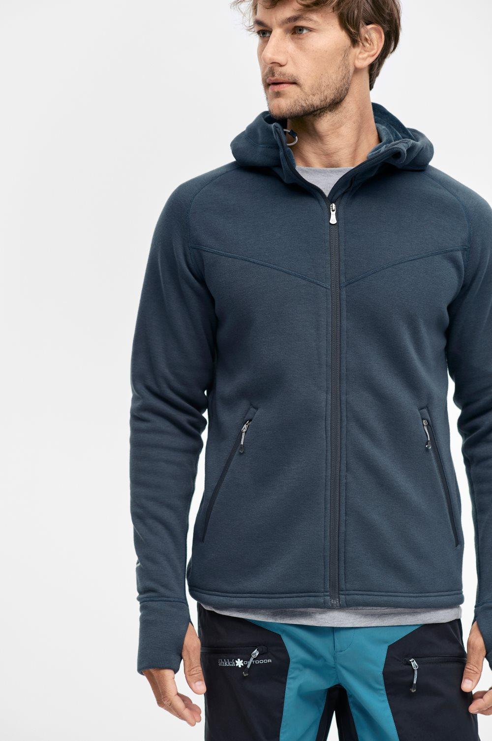 Hettejakke Fleece FZ Hoodie Flatface M