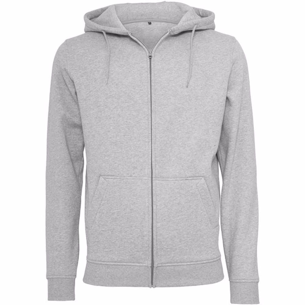 Build Your Brand Herr Hoodie med tung dragkedja