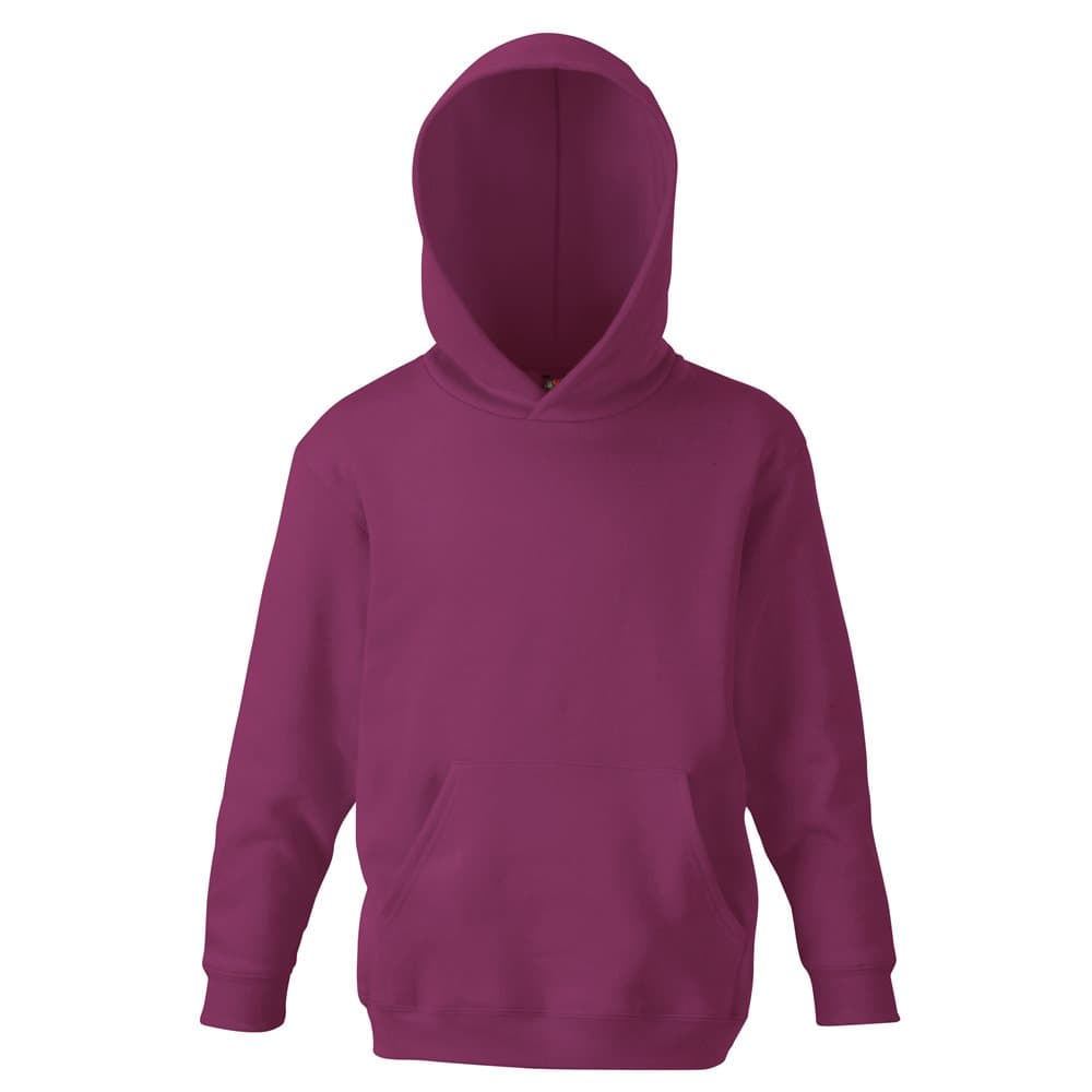 Fruit Of The Loom Older Kids Unisex Classic 80/20 Hoodie