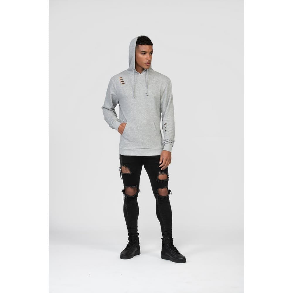 AWDis Just Hoods Herr nödställd Hoodie