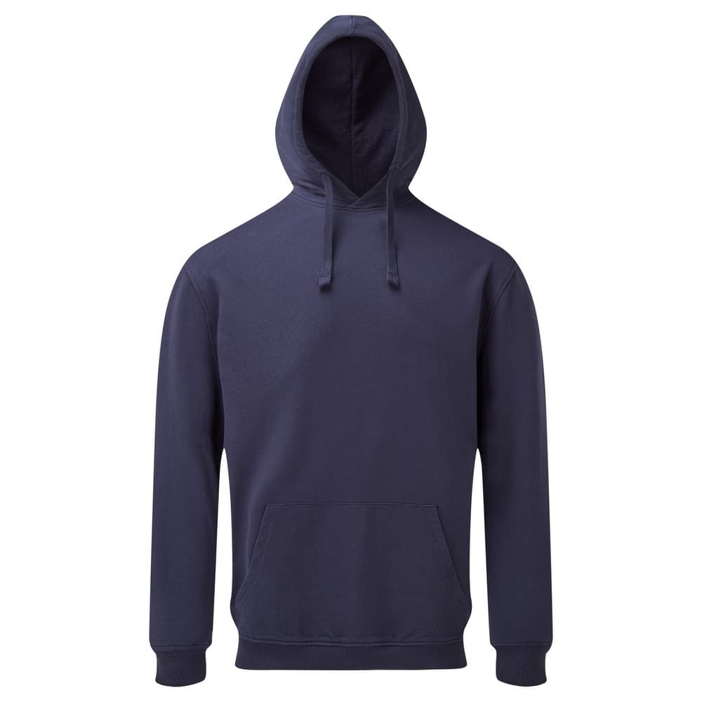 Asquith & Fox Mens Coastal Vintage Wash Loop Back Hoodie