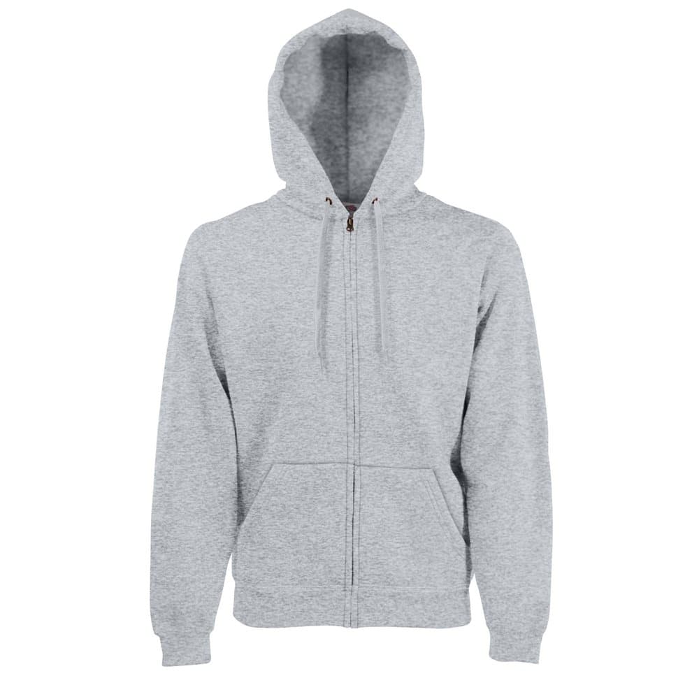 Fruit of the Loom Herr Premium 70/30 Hooded Zip-Up Sweatshirt / Hoodie