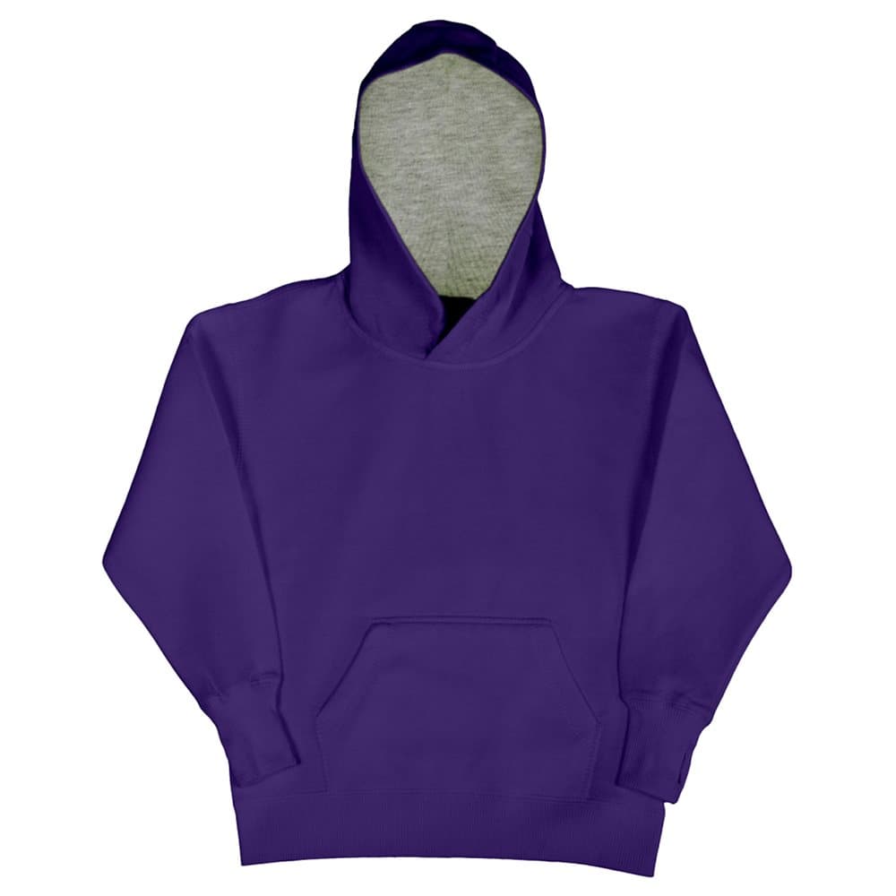 SG Kids Unisex Contrast Hooded Sweatshirt / Hoodie