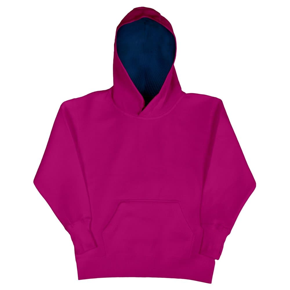 SG Kids Unisex Contrast Hooded Sweatshirt / Hoodie