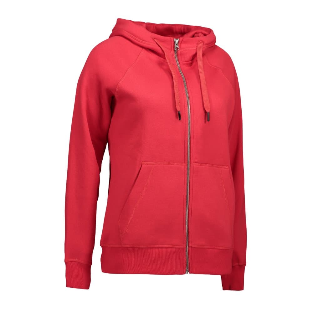 ID Womens/Ladies Core Full Zip Hoodie