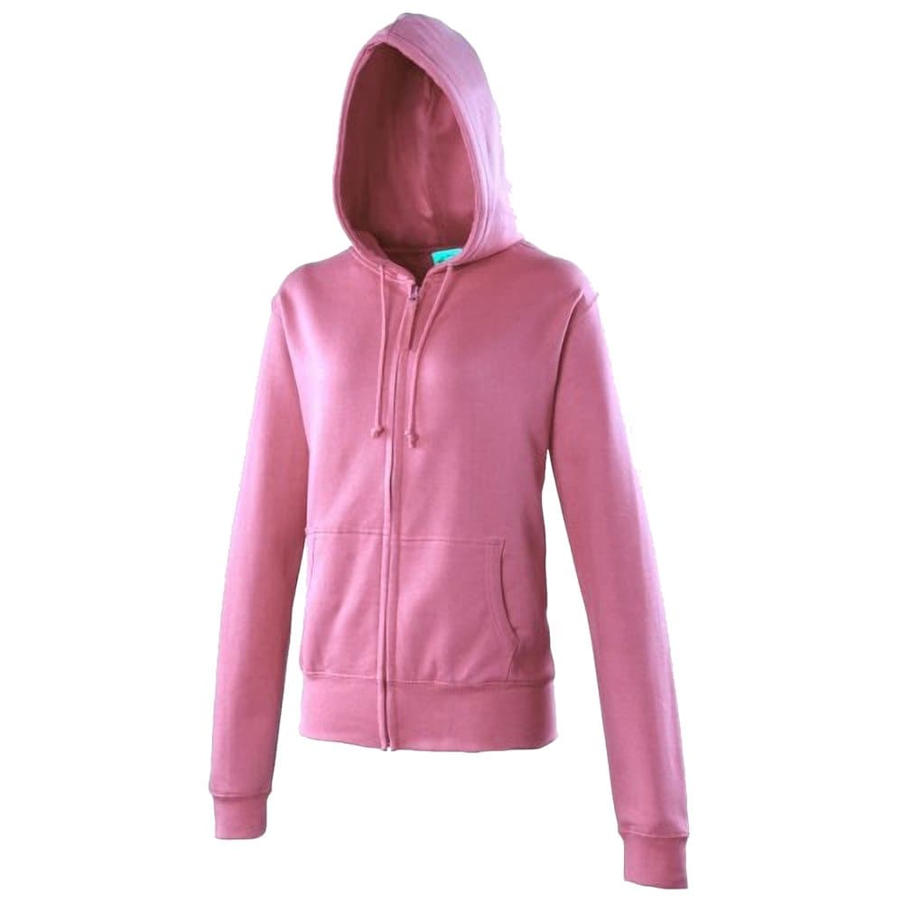 Awdis Girlie Womens/Ladies Hooded Sweatshirt / Hoodie / Zoodie