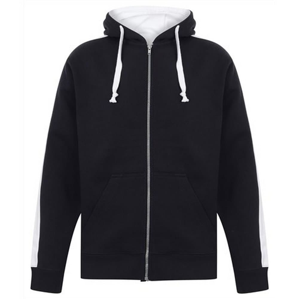 Finden & Hales Mens Full Zip Hooded Sweatshirt / Hoodie